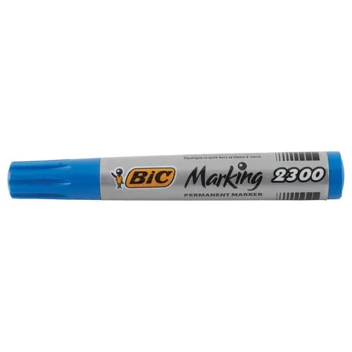 Permanent marker Marking 2300 - Beitelpunt - Blauw - BIC