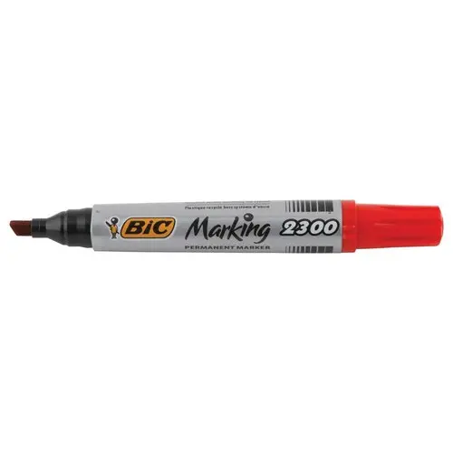 Permanent marker Marking 2300 - Beitelpunt - Rood - BIC