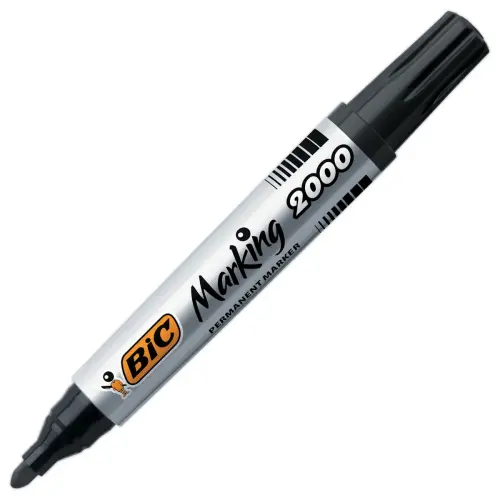 Permanent marker Marking 2000 van Bic - ronde punt - Zwart