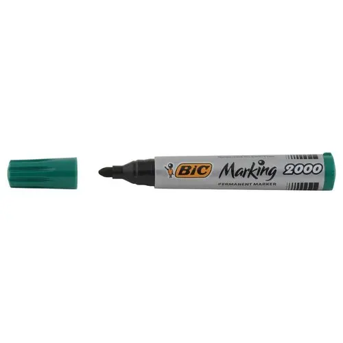 Permanent marker Marking 2000 van Bic - ronde punt - Groen
