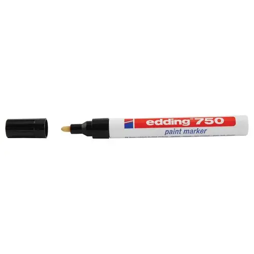 Verfmarker EDDING 750 medium punt - Zwart 