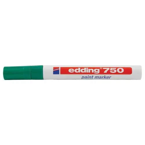 Verfmarker EDDING 750 medium punt - Groen