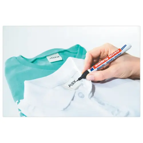 Textielmarker EDDING 8040 - fijn schrift- Zwart