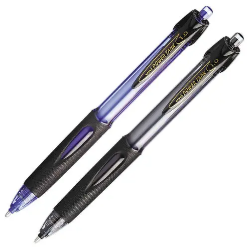 Power Tank Intrekbare balpen - Navulbaar - Blauw - UNI-BALL