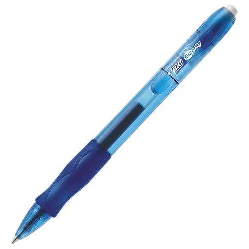Intrekbare pen Gel-ocity - Medium schrift - Blauw - BIC