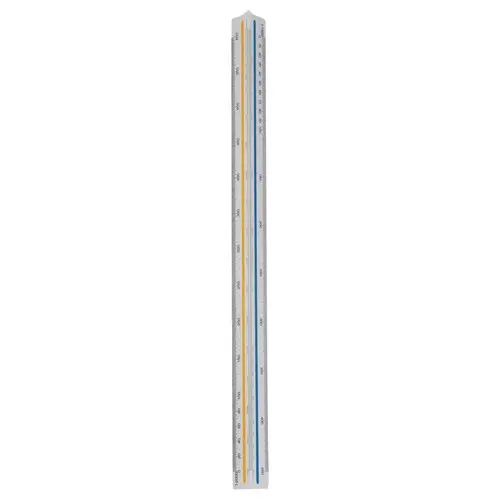 Driezijdig schaallineaal - lengte 30cm