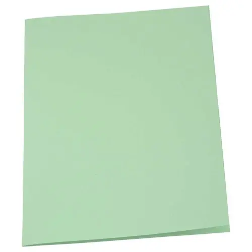 100 Mappen 220g gerecycleerd - Groen - EXACOMPTA