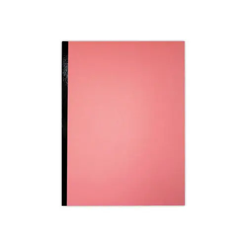 10 Brede map met versterkte rug - Zijvouw 3 cm - Karton 300g - Roze - ACCESS