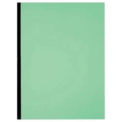 10 Brede versterkte rugmappen - Zijvouw 3 cm - Karton 300g - Oranje - ACCESS