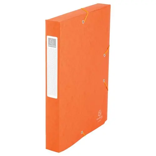 Archiefdoos Cartobox - Rug 4 cm - Oranje - EXACOMPTA
