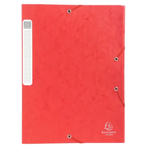 Archiefdoos Cartobox - Rug 4 cm - Rood - EXACOMPTA