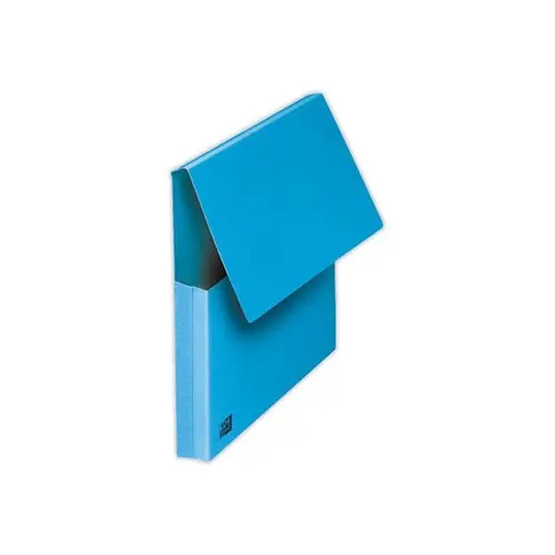 10 Mappen in felle kleuren - Set van 10 - Blauw - OXFORD