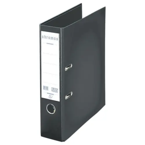 Ordner met hefboom Chromos+ - Zwart - ESSELTE 