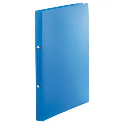 Ordner 2 ringen, doorschijnend - Blauw - FIDUCIAL 