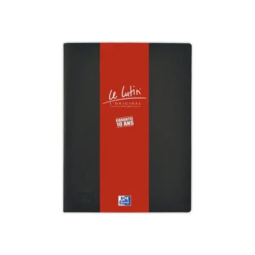 Documentbeschermer OXFORD"Le Lutin" Klassiek - 80 hoezen A4 Zwart 
