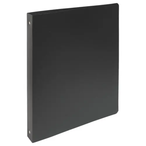 Half harde 4-ringsmap - Rug 4 cm - Zwart - EXACOMPTA 