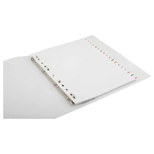 Set alfabetische tussenbladen ELBA - Wit karton 180 g - A4 - 18 tweekleurige tabbladen