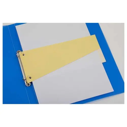 100 Tabbladen trapeziumvormig - in karton