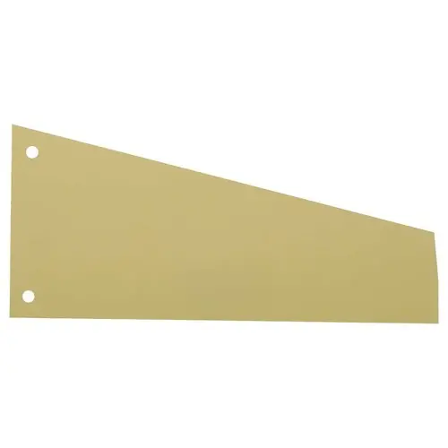 100 Tabbladen trapeziumvormig - in karton