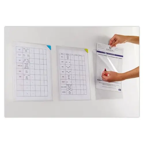 5 Verplaatsbare displayhoezen A4 - Assorti - TARIFOLD