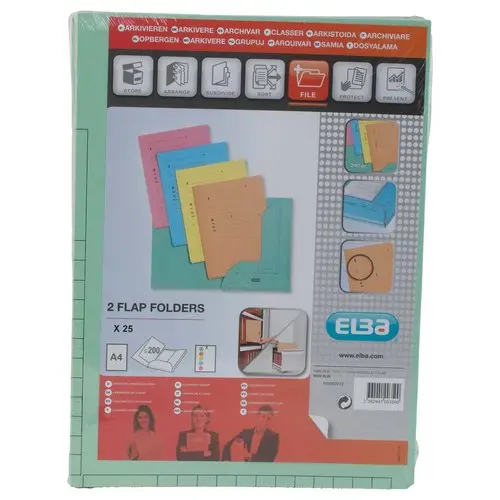25 Tussenmappen voor hangmappen HV - Pastelgroen - OXFORD