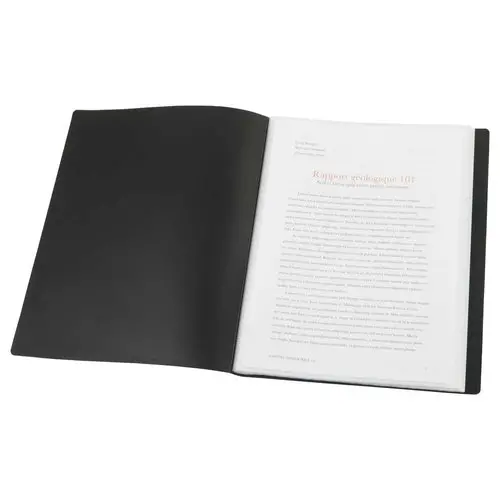 Presenteermappen A4 - Zwart - 40 hoezen