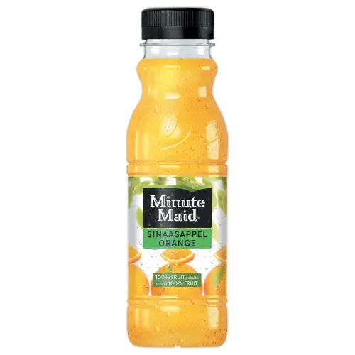 24 Flessen van 33cl sinaasappelsap