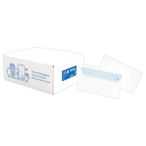 500 Witte enveloppen voor mailing