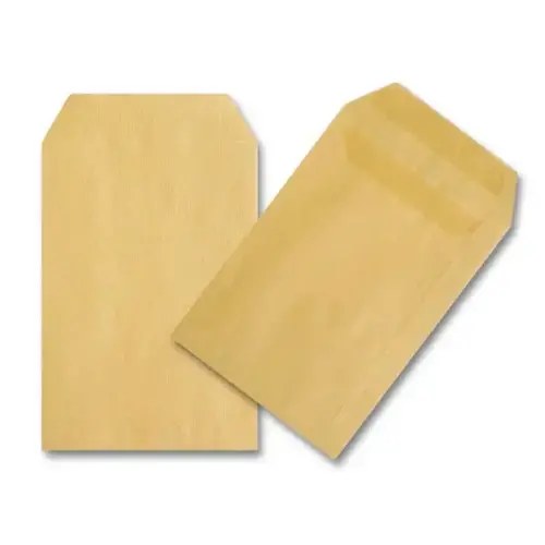 250  Omslagen van versterkt kraft met zijvouwen 26x33 cm 