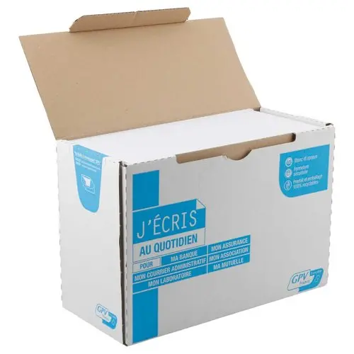 250 Akte-enveloppen 90g 229x324 mm met venster 50x100 mm