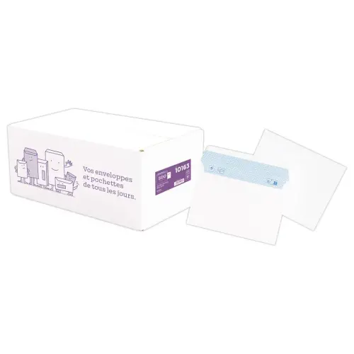 500 Witte gewatteerde omslagen met luchtkussens Sealed Air - 220x260mm - JOVIMAIL