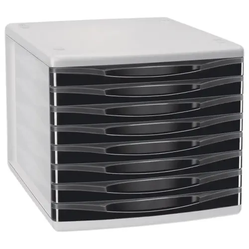 Klasseerblok 8 laden -  Box - Zwart - CEP 