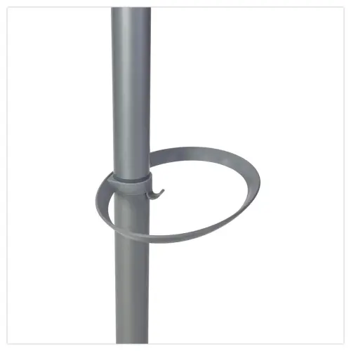 Festy kapstok - 5 hangers - Zilver - ALBA