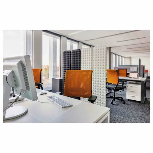 Bureau onderlegger in transparant PP 