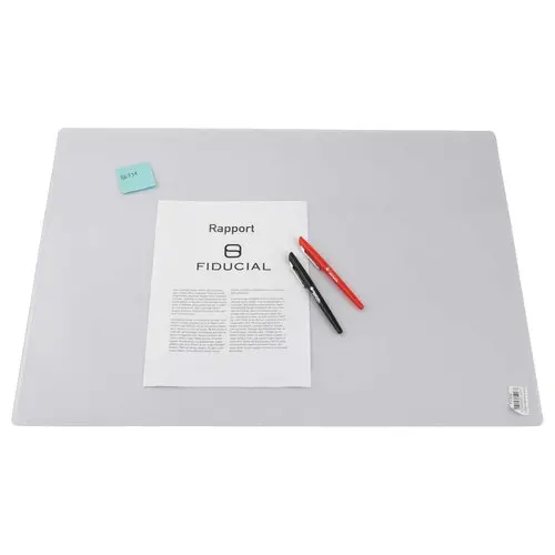 Bureau onderlegger in transparant PP 