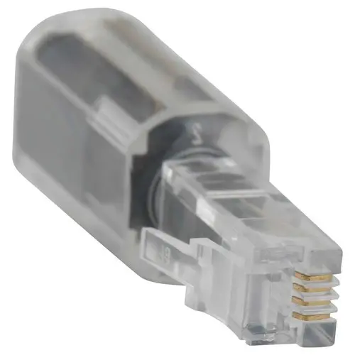 Telefoonadapter RJ09 anti-oprolsysteem