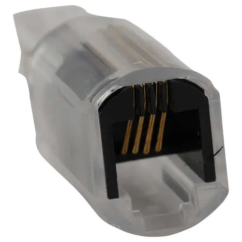 Telefoonadapter RJ09 anti-oprolsysteem