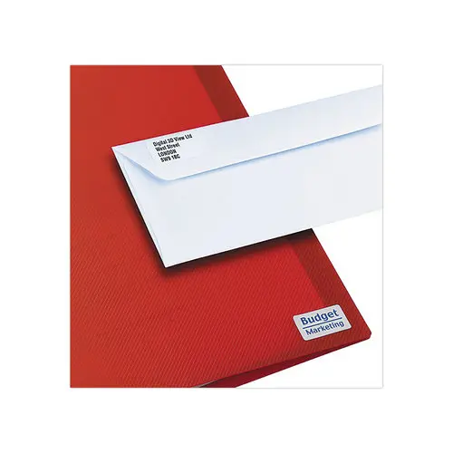 Vellen met 65 witte mini-etiketten - 46 x 11.1 mm - AVERY