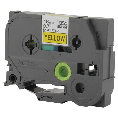 Tape BROTHER TZ641 - 18mm - Afdruk Zwart/Achtergrond Geel