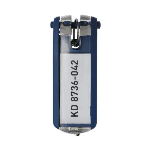 6 Sleutelhangers DURABLE Key Clip voor kast Key Box