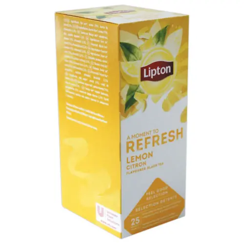25 theezakjes LIPTON aroma CITROEN