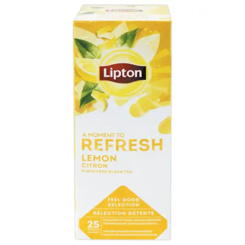 25 theezakjes LIPTON aroma CITROEN