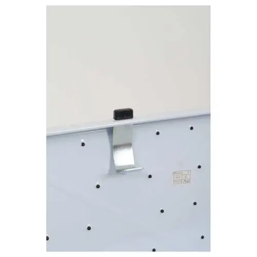Opvouwbare trapladder 3 treden in epoxy wit gelakt staal 