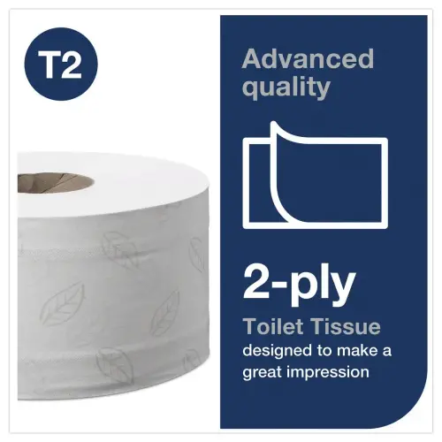 12 Jumbo mini rollen toiletpapier TORK Advanced