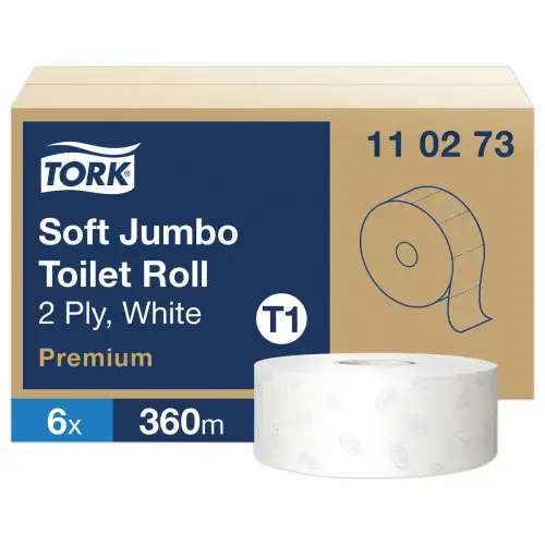 6 Maxi TORK Premium jumbo toiletrol 360 meter
