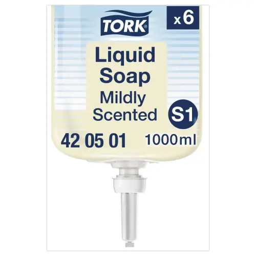 Navulling voor dispenser voor vloeibare zeep TORK S1 - 1L - TORK 