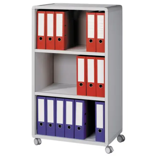 Bibliotheekkast- Grijs 
