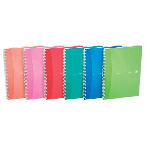 Colours Collection spiraalschrift - 5x5 - A4 - OXFORD