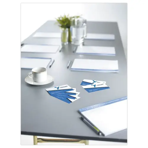Matte inkjet & laser visitekaartjes 85x54mm 200g, 250/ doos