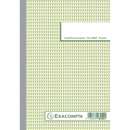 Zelfkopiërend papier Manifold geruit - 14.8x21cm -EXACOMPTA